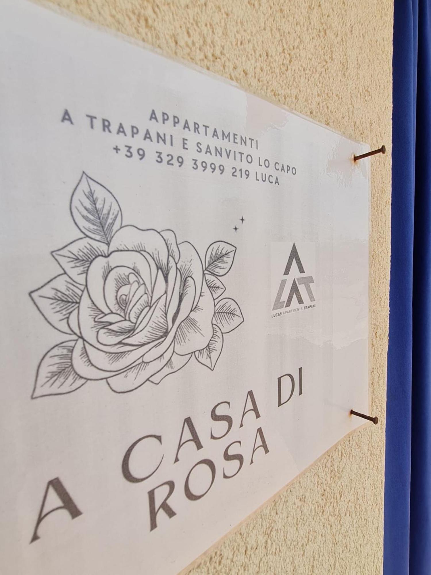 A Casa Di Rosa,Fronte Spiaggia, Piscina,Parcheggio تراباني المظهر الخارجي الصورة
